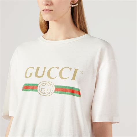 gucci tee shirt white|Gucci white t shirt women's.